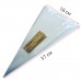 Конус треугольный, 18 х 37 см / от 1000 шт - оптовая цена