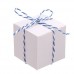 Подарочная коробка "Куб", белая