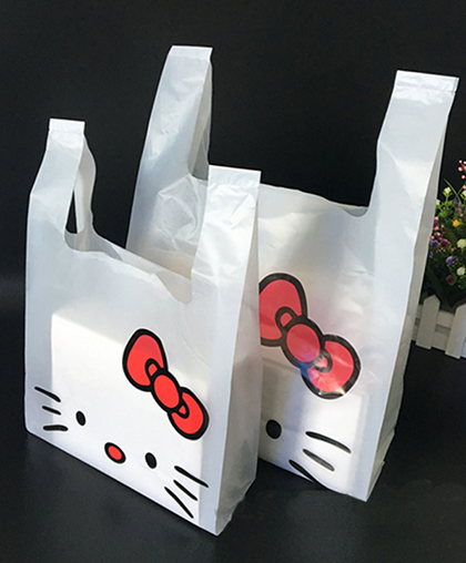 Пакет-майка "Hello Kitty" / 10 шт.