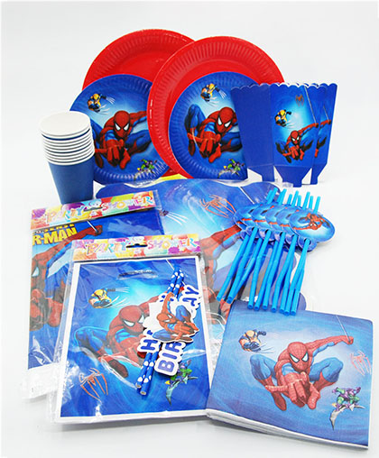 Большой набор посуды Spider-Man +
