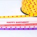 Лента для коробок и шаров с рисунком "I love You", "Happy Birthday" / (91 метр)